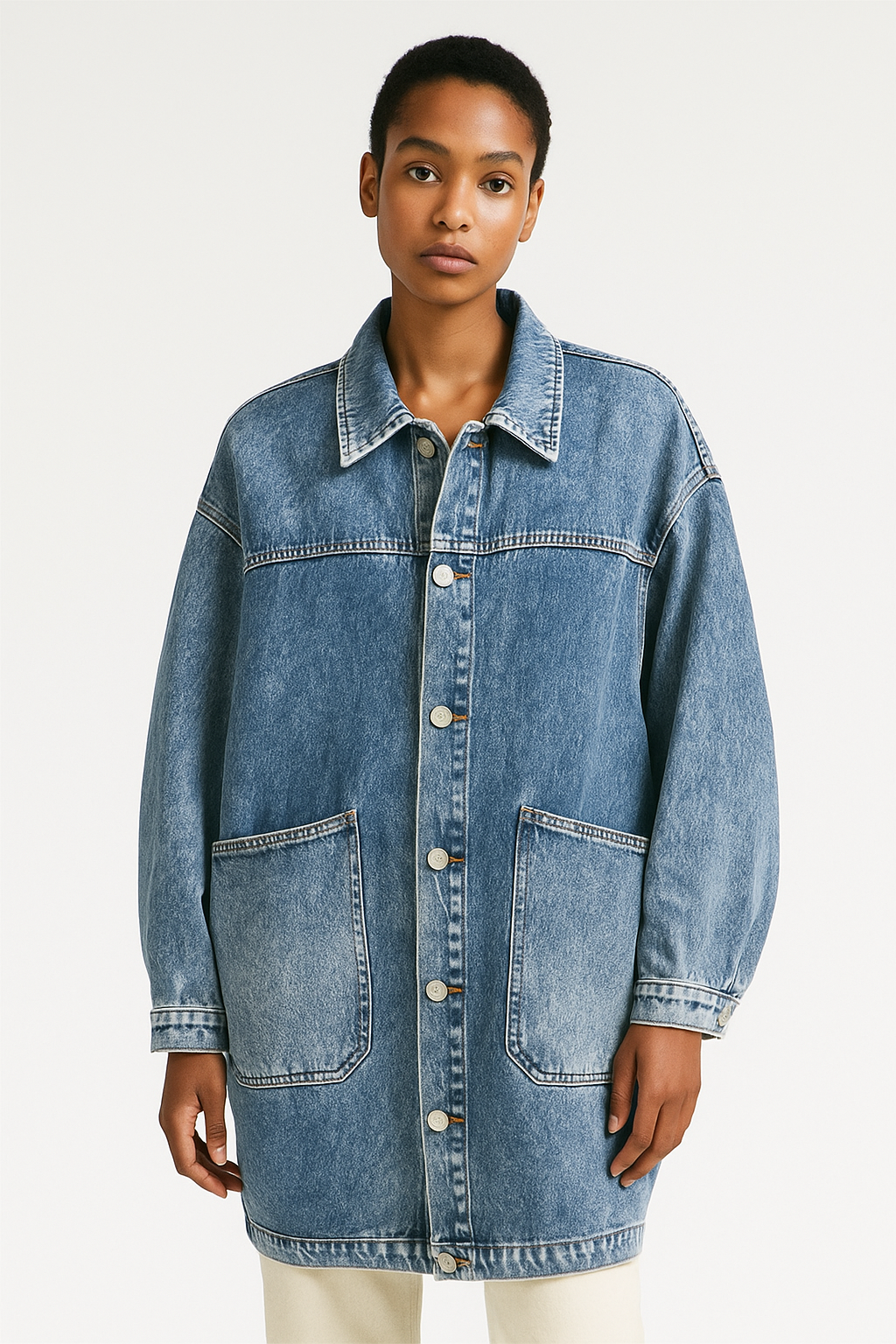 Veste en Jean Oversize
