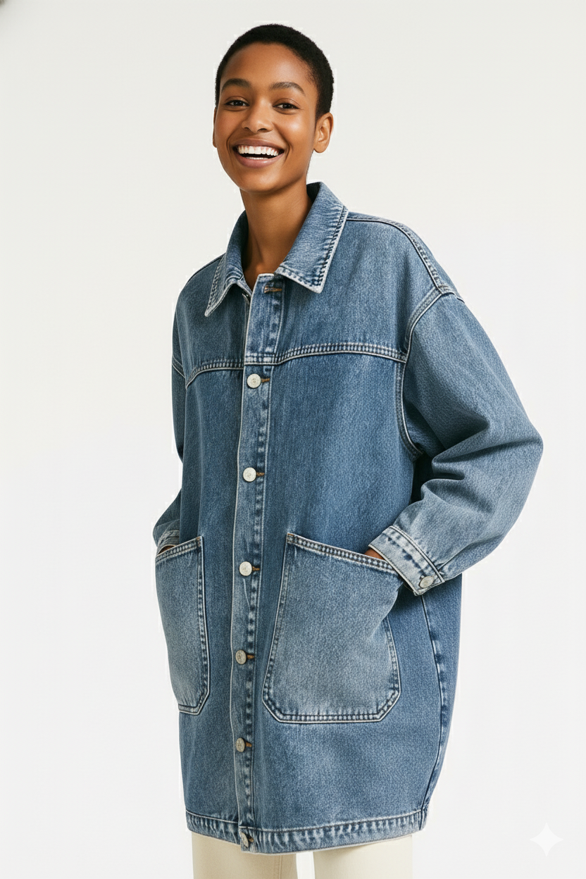 Veste en Jean Oversize